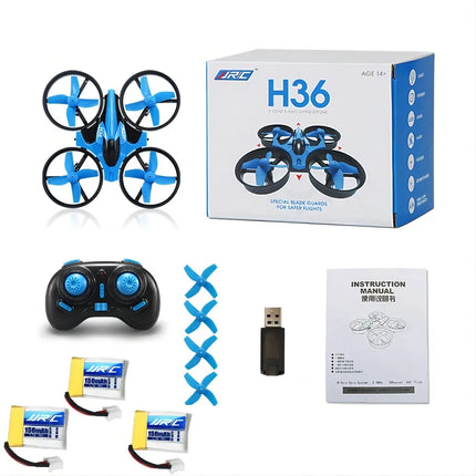 JJRC H36 Mini RC Drone 3D Flip Headless Mode Drones Air Pressure Height Maintain RC Quadcopter Competition Dron Children's Toys
