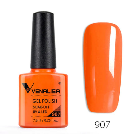 Venalisa Nail Gel Polish Semi Permanent Salon Quality TPO Free Glitter 7.5ml Soak off UV LED Nail Gel Varnish