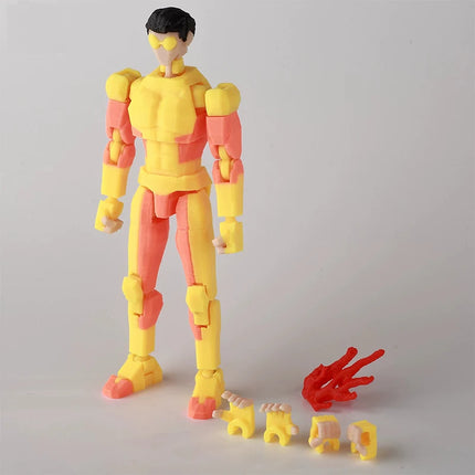 3D Printed Dummy 13 Invincible Boy Titan Model Multi-jointed Movable Action Figure Desktop Ornament Animation Model For Kids Fan