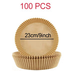 100 pcs round 23cm