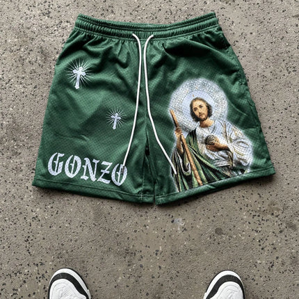 2026 Summer New Style Men's Shorts with 3D Letter Pattern Print Street Casual Fashion Comfortable Breathable Lightweight