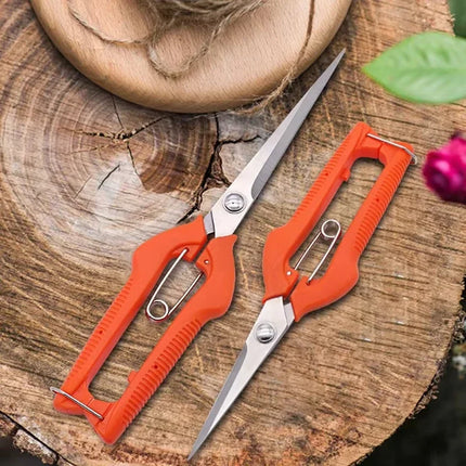 Pruning Shears Grape Scissors Garden Tool Vegetable Patch Bonsai Professional  Stainless Steel Fruit Picking With Lock New
