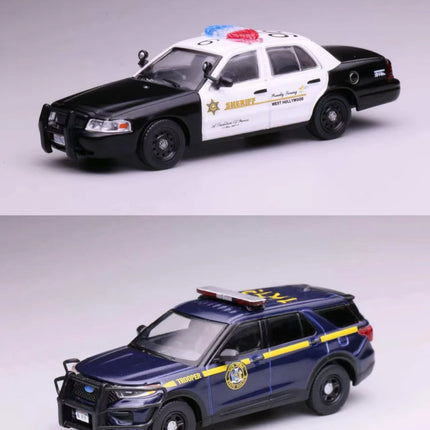 596 1:64 alloy car model Toy ornament collection gift