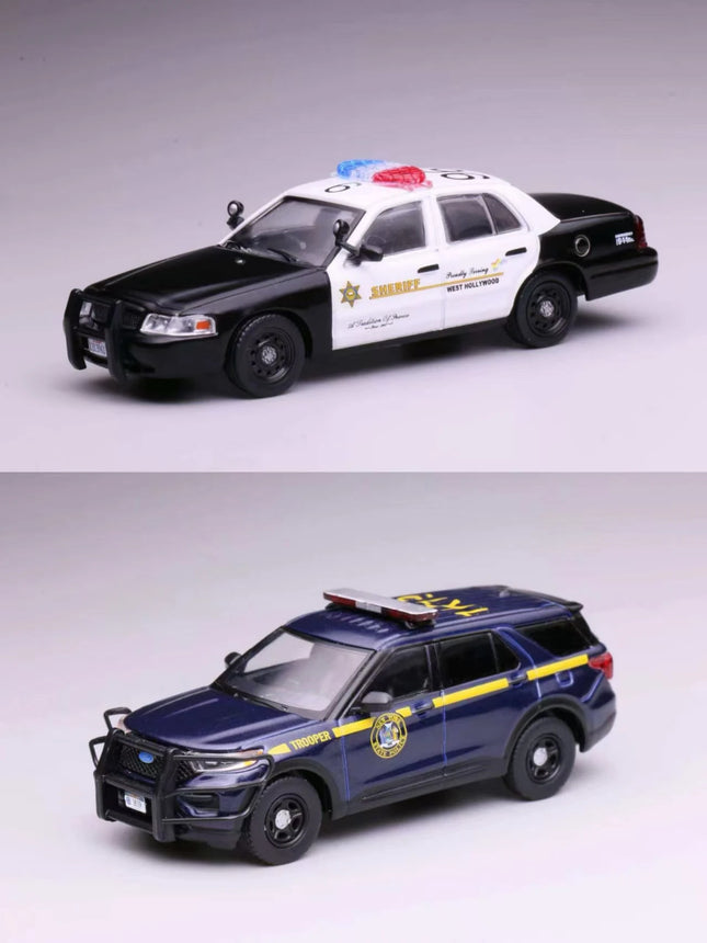 596 1:64 alloy car model Toy ornament collection gift