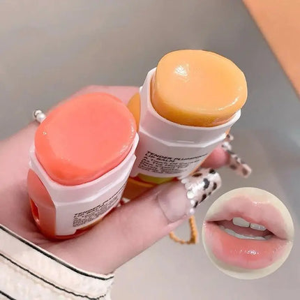 [MP]Gege bear 8.2g Large Capacity Lip Balm Keychain Pendant Hydrating & Moisturizing Lip Care As Lipstick Base & Accessory