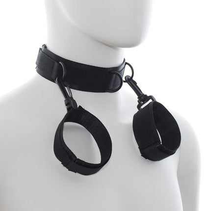 Woman Handcuff Neck Collar Body Restraint Sex Toy Adult BDSM Sex Games Bondage Strap System SM Slave Cosplay Sex Gear 18 Product