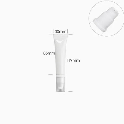 10-100pcs Empty 10g 15g 20g 30g/ml Soft Tube Foundation/sunscreen/Eessence/ Eye Cream/Serum Container Empty Squeeze Tube Travel