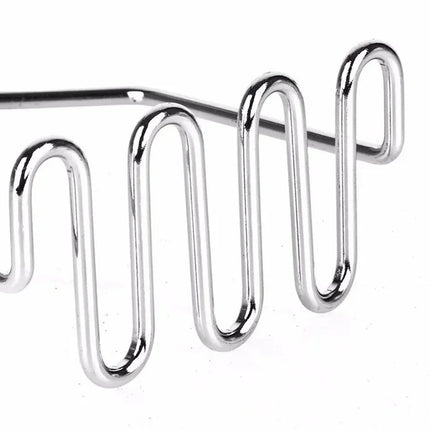 1pcs stainless steel kitchen gadget potato masher press cooking tool mashed potatoes wavy pressure Kitchen accessories