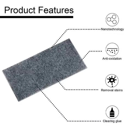 1/5/10-Piece Car Scratch Nano Polishing Cloth Paint Repair Anti-Scratch Polishing Wipes Cleaning Tool Auto Accessories