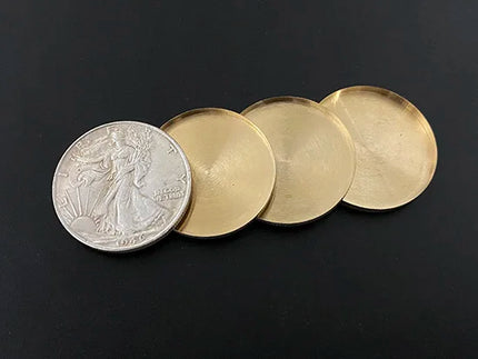 Exploded Walking Liberty Half Dollar by J.C Magie Close up Magic Tricks Coin Multiply Illusion Gimmick Magia Magicians Prop