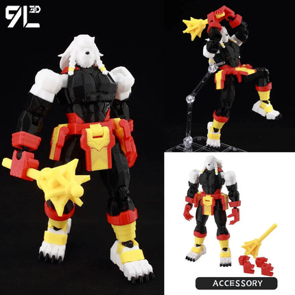9L3D Printed Invincible Boy Lucky13 Dummy13 Conquer LEX Allen Superheroes Anime Toys Action Figures Mannequin Model Ornaments