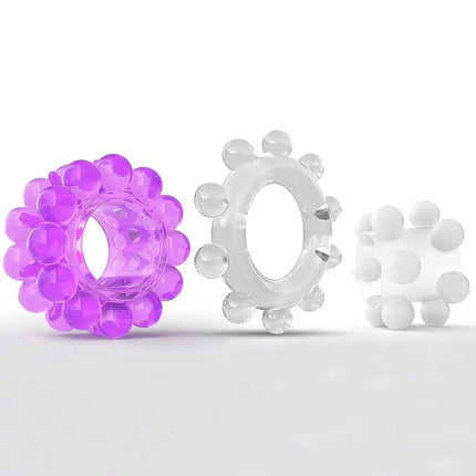 New Penis Ring Reusable Cock Ring Penis Enlargement Male Delayed Ejaculation Adult Sex Toys For Men Chastity Rings Sex Shop