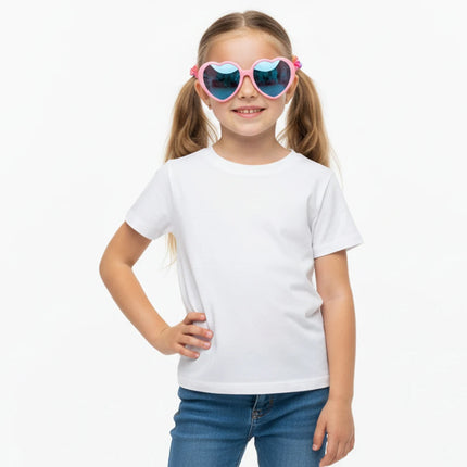 Bluey Kids Tees Clothes T Shirts Children Cartoons Casual Tops Boys Girl Short Sleeve Tee Cute Outfits Gift T-Shirt White/Black
