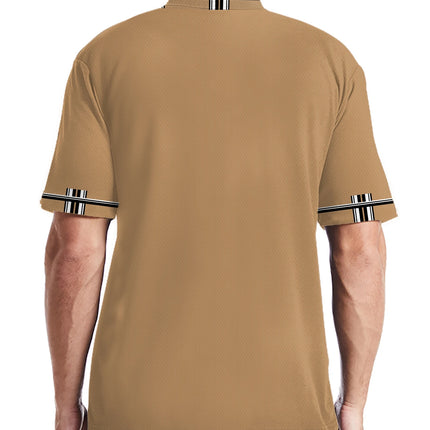2026 Summer Men's Polo Shirt - 3D Printed Design Breathable Lightweight Stylish and Fashionable Outdoor Men's Clothing