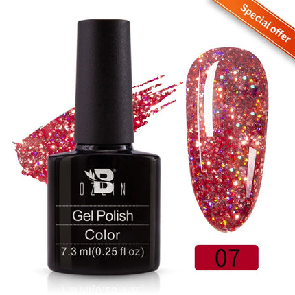 AWStorG 5ML Super Silver Metallic Gel Nail Polish Metal Effect Painting Gel Chromes Varnish Semi Permanent for Nail DIY
