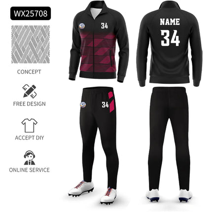 Custom New Design Men'S Outdoor Running Jacket Breathable Jogging Tracksuit Solid Autumn Tracksuits For Men And Women X25805