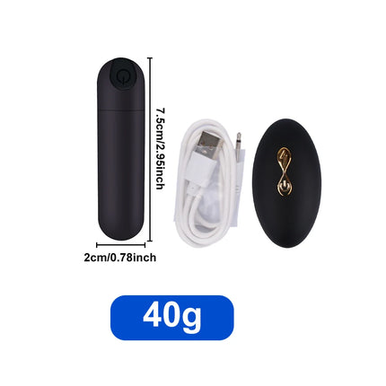 Powerful Remote Control Vibrator Bullet Mini Vibrators Adult Supplies For Women Sexy Toy G-Spot Clitoris Panties Vibrating Egg