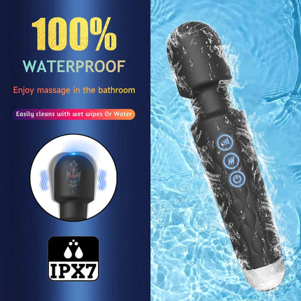 Powerful G-Spot Vibrator for Women Clitoris Stimulator AV Magic-Wand Female Vagin Massager Masturbator Adult Sex Toys Erotic 18+