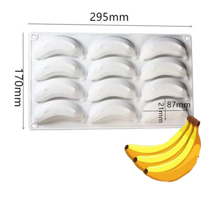 Silicone Mold Pastry 3D Cake Design Mini Cupcake Mousse Muffin Heart Bubble Square Baking Mold