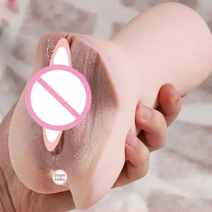 16.5CM Male Masturbator Real Vagina Anal Sex Toys Realistic vulva Pocket Pussy Sex Toys for Men Adult 18 Products