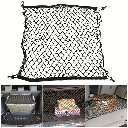 1pcs Car pet barrier net, elastic band material,adjustable telescopic net,car pet barrier net,rear seat dog obstacle safety net