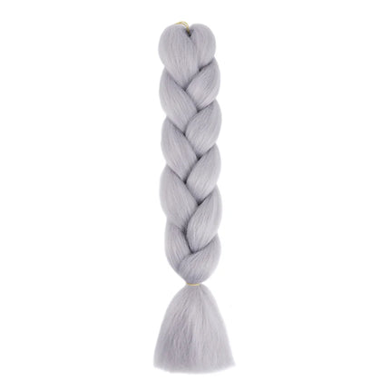 24 Inches DIY Jumbo Braiding Hair Synthetic Hair Extensions Afro Ombre Crochet Braid Hair Wholesale For Women