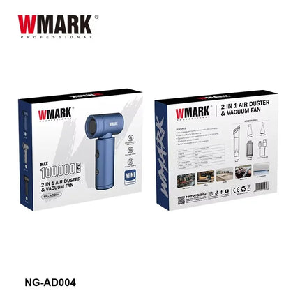WMARK Vacuum Cleaner Professional Vacuum Handheld Vacuum Cleaner Cordless Barber 100000 RPM Mini Cleaning Home Gadgets NG-AD004