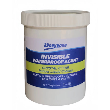 500g/300g/100g Invisible Transparent Waterproof Sealant Anti-Leak Repair Glue With Brush For Roof Bathroom