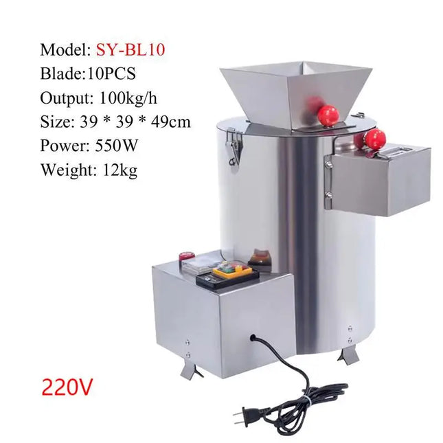 Electric Peelers Stripping Machine Almond Hazelnut Peeler Chestnut Shelling Machine Peeled Machine For 220V/50HZ 380W