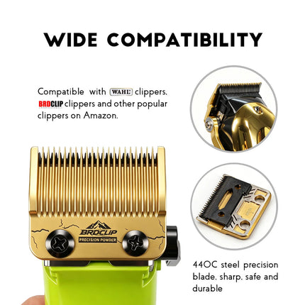 BRDCLIP Blade Original Replaceable Cutter Head for 2020C Madeshow M10 M5 Hair Clipper Titanium Plated Ceramics Blade