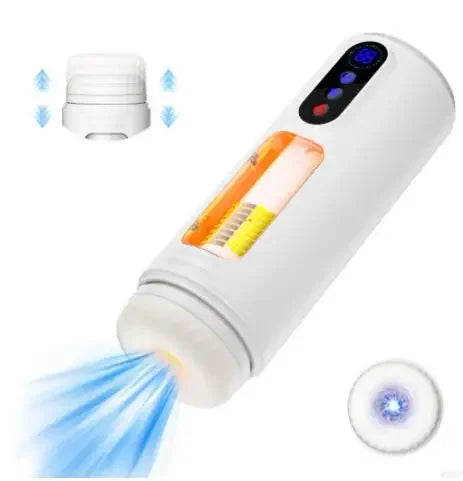 Automatic Male Masturbator Cup Realistic Vagina Pocket Pussy Penis Blowjob Machine Masturbation Sex Toy For Men Adult Supplies