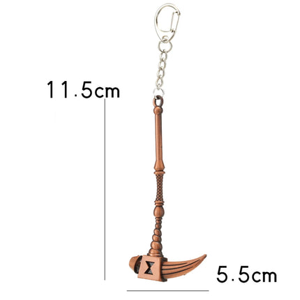 Anime The Seven Deadly Sins Escanor Rhitta Keychain Nanatsu no Taizai Axe Bottle Opener Pendant Key Ring for Men Jewelry Gifts