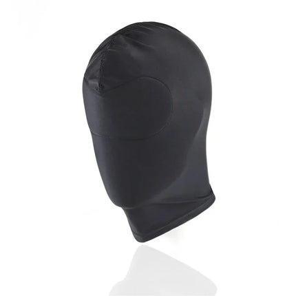 Head Mask Spandex Lycra Hood Bdsm SM Role Playing Game Erotic Latex Leather Fetish Open Mouth Hood Mask Sex Toys adult Sexy Toy