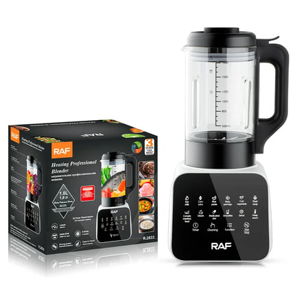 RAF EU Standard 1.8L Multifunctional Juicer Automatic Fruit & Vegetable Blender with Glass Cup Kitchen Appliance