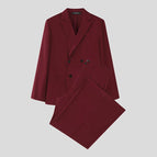 L / Wine Red