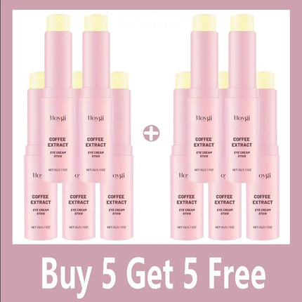 Caffeine eye cream stick nourishes the skin, improves fine lines, relieves eye bags and dark circles, and brightens the eye skin