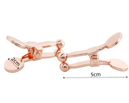 New Style Flirting Nipple Clamps Stainless Steel Breast Stimulator Clip Nipple Accessories Bondage Slave Sex Toys For Adults
