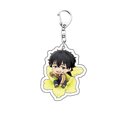 Anime WIND BREAKER 6cm acrylic Keychain key chain big stand brand Sakura-harusugita Keitaro  decoration key ring Gift