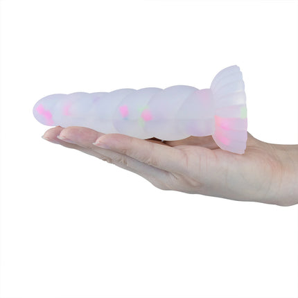 NEW Luminous Anal Plug Female Masturbator Expansion Anal Dildos for Women Soft Silicone Butt Plug Gay Sex Toys Prostate Massager