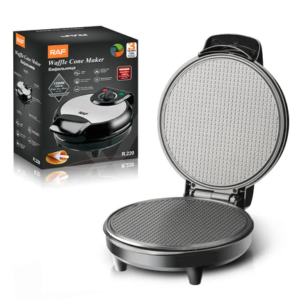 ELectric Waffle Cone Maker Machine with Browning Control, Nonstick Waffle Bowl Maker, Ice Cream Cone Maker