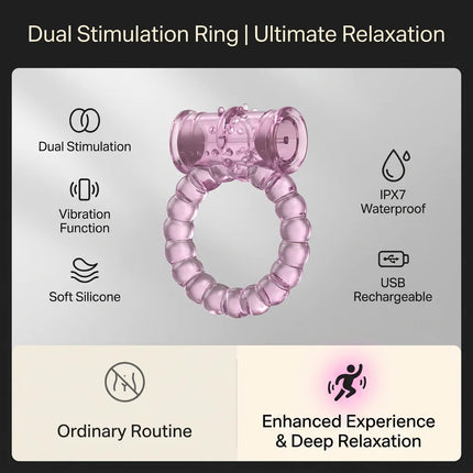 Lasting Cock Rings Vibrator Delay Premature Ejaculation Lock Fine Sex Toys Product For Men Dildo Extender Beads Adult Massage