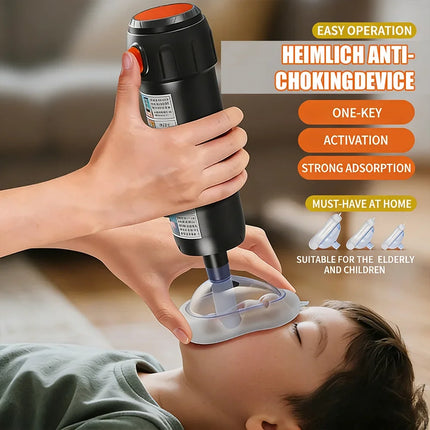 Automatic First Aid Device Choking CPR Machine with Masks Anti Choking Rescue Device Portable Anti Asphyxia Home Suction Rescue