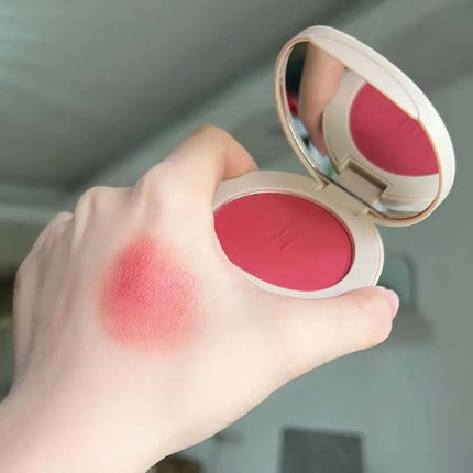 Hot HERORANGE Monochromatic Blush Makeup Palette Long Lasting Natural Cheek Tint Waterproof Blush Cosmetic