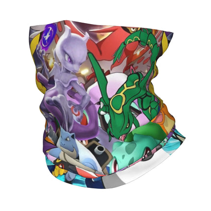 pokemoned Gengar Magic Scarf Merch Neck Gaiter  Bandana Summer Outdoor Sports Headband for Men Women Breathable