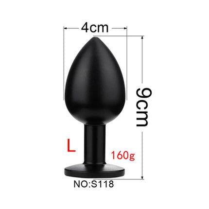 Spades Q Metal Anal Plug Fetish Butt Plug Fantasy Adult Game Prostate Massage Masturbator Anal SM Stimulation Adult Sex Toys 18+