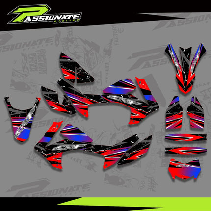 Graphics Decals Stickers Motorcycle Background For HONDA CRF250L CRF 250L 2012 2013 2014 2015 2016 2017 2018 2019 2020