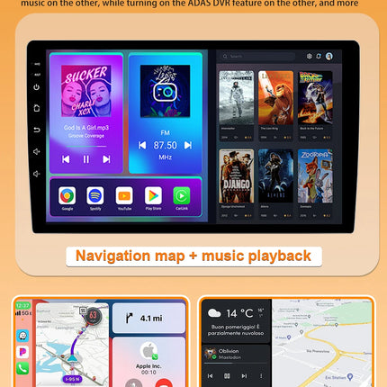 Android Car Radio Multimedia Car Radio Stereo Head Unit for Volkswagen Polo Mk4 2001 - 2011 with GPS Navigation Wireless CarPlay