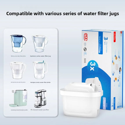 Fit for Brita Maxtra Replacement Alkaline Water Pitcher Replacement Cartridge for Healthy Drinking