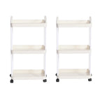 2 Pack 3 Tiers White