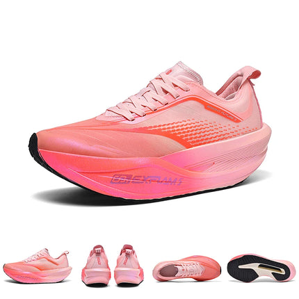 New Cushioning Running Shoes For Men Suitable Heavy Runners Lace Up Sports Women Non-slip Outdoor Athletic Male Sneakers